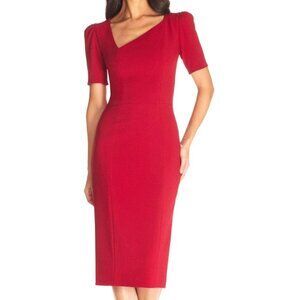 Dress the Population - Ruth Dress - Red - M